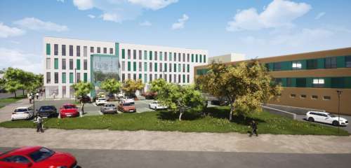 VŠB - TU Ostrava, Nová budova EKF, Přístavba H